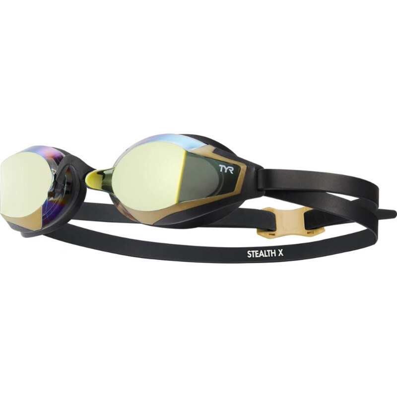 Plavecké brýle Tyr Stealth-X Mirrored Černo/zlatá