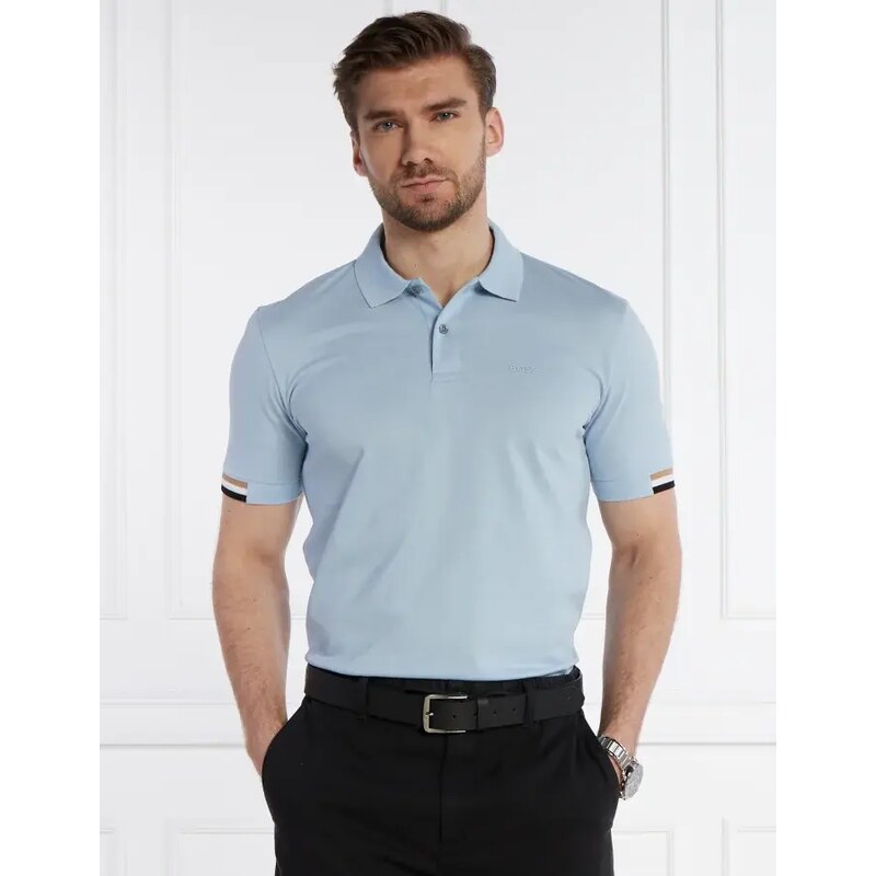 BOSS BLACK Polokošile Parlay 147 | Regular Fit | mercerised