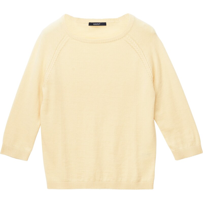 Gant Fine Raglan Cable Jumper