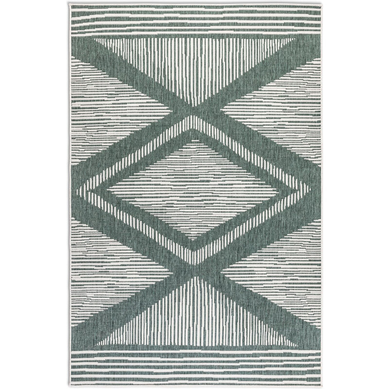 ELLE Decoration koberce Kusový koberec Gemini 106015 Green z kolekce Elle – na ven i na doma - 120x170 cm