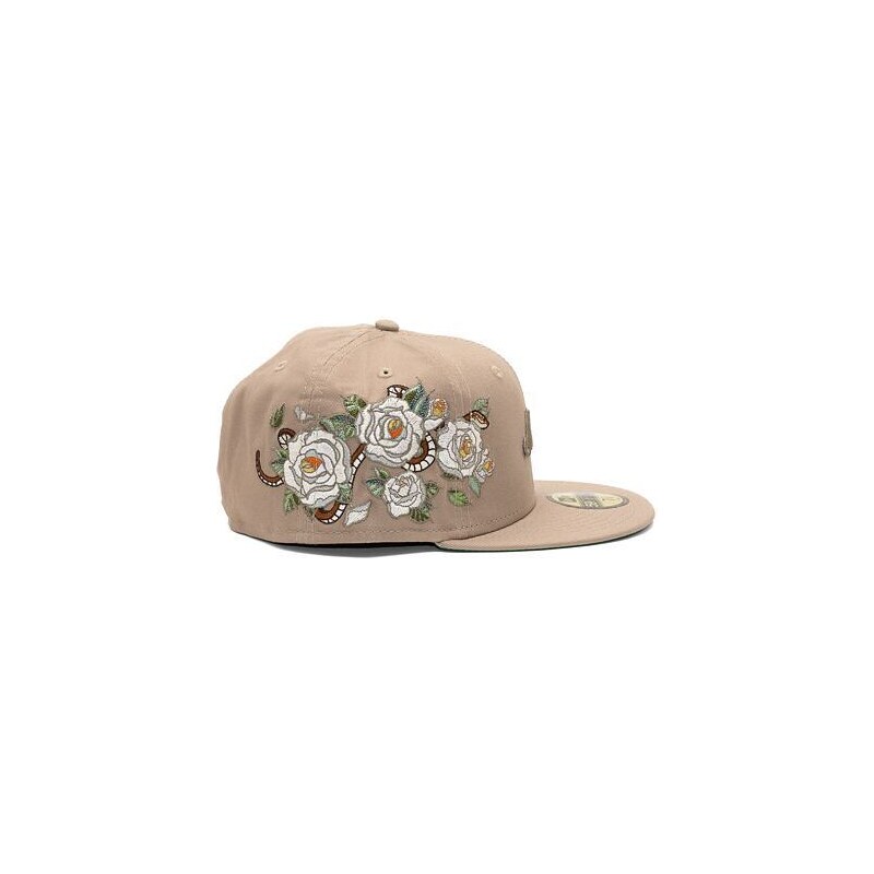 Kšiltovka New Era 59FIFTY Flower Icon Ash Brown