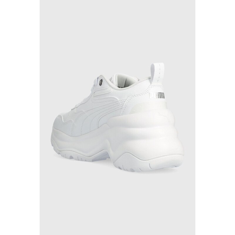 Sneakers boty Puma Cilia Wedge bílá barva, 393915