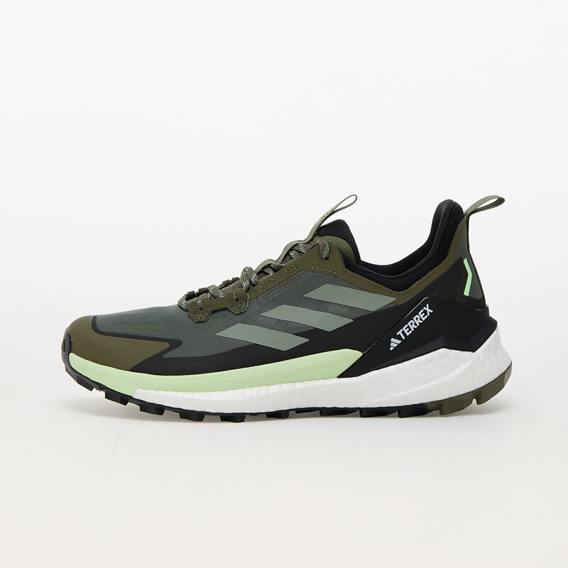 adidas Performance Pánské outdoorové boty adidas Terrex Free Hiker 2 Low Olive Strata/ Silver Green/ Core Black