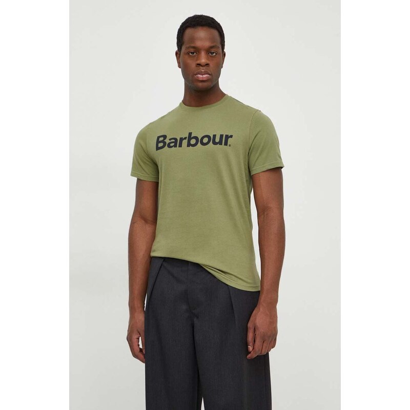 Bavlněné tričko Barbour