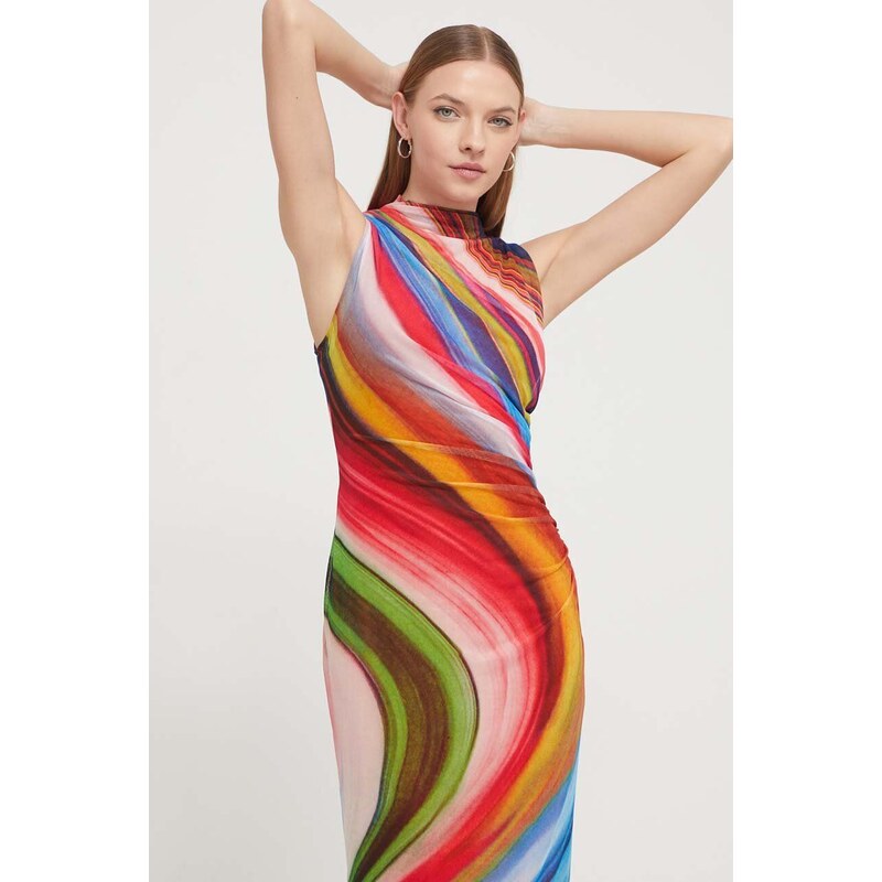 Šaty Desigual LUPE maxi, 24SWVK67