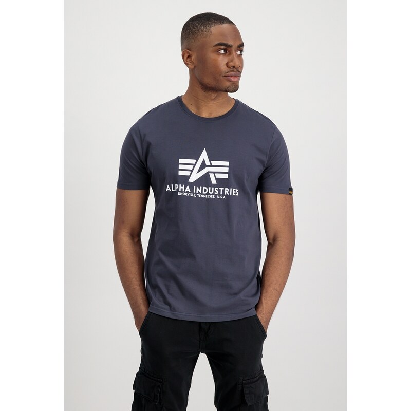 Alpha Industries Tričko Basic Big Logo T-Shirt navy
