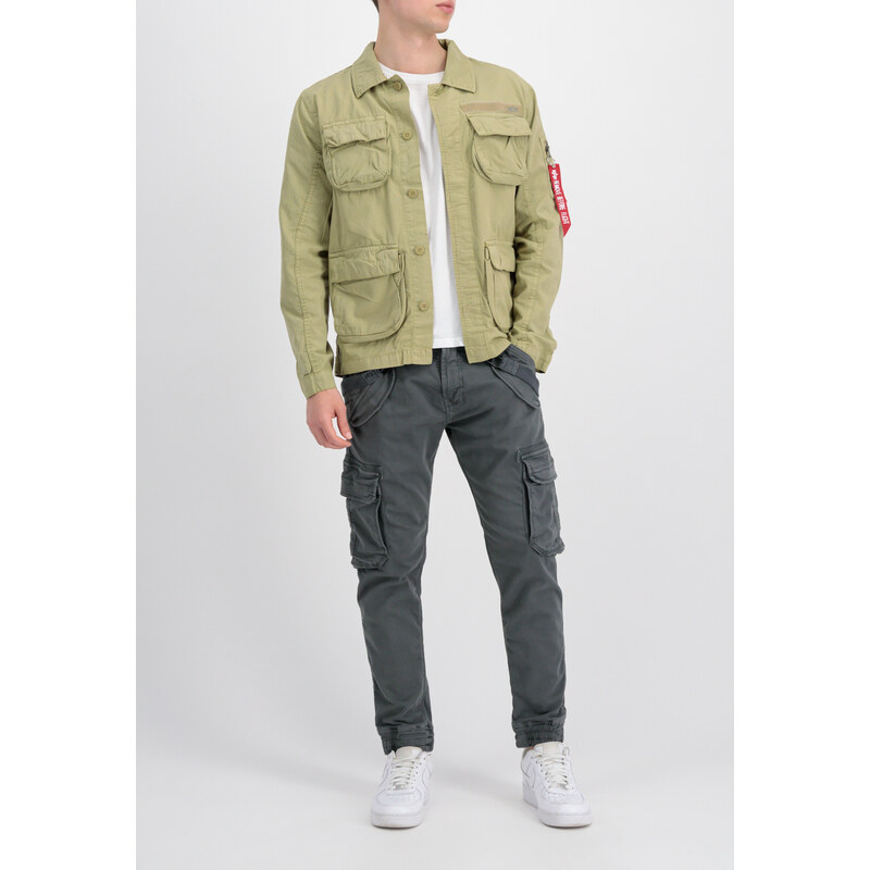 Alpha Industries blůza Ripstop Cargo Overshirt light olive 89983440