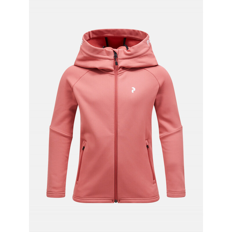 MIKINA PEAK PERFORMANCE JR RIDER ZIP HOOD