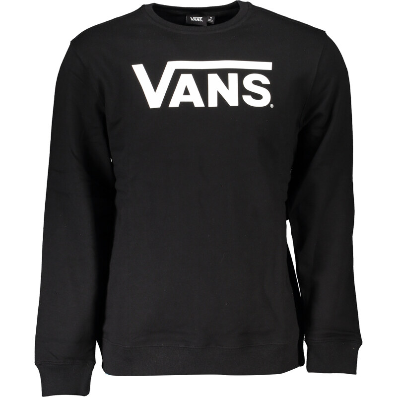 Černá mMikina VANS bez kapuce