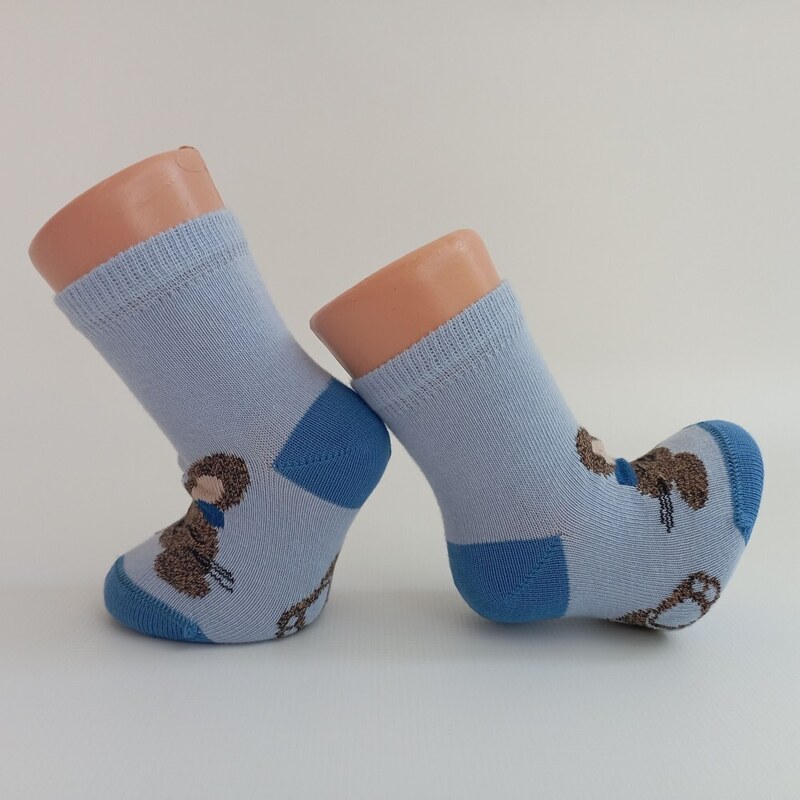 TREPON, a.s. Kojenecké ponožky Trepon Bunny, modré, vel. 9-12 |0