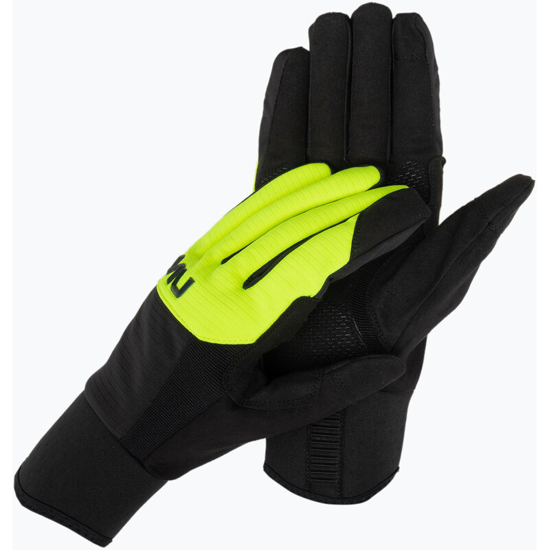 Pánské cyklistické rukavice Northwave Fast Gel black / yellow