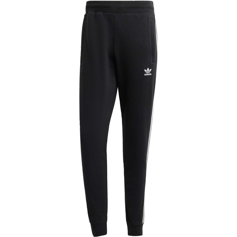 ADIDAS ORIGINALS Kalhoty Adicolor černá / bílá