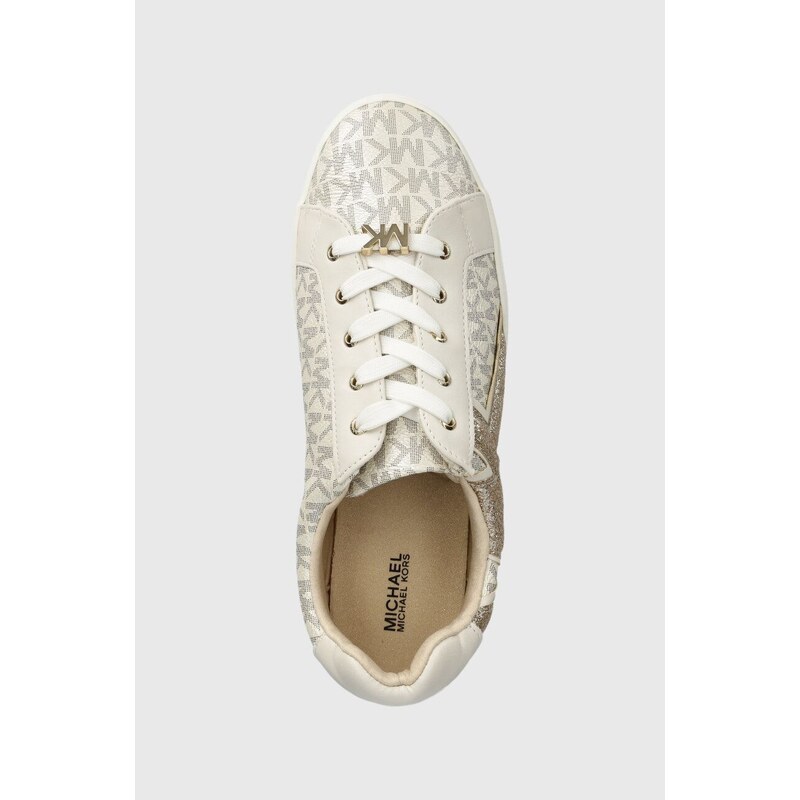 Dětské sneakers boty Michael Kors zlatá barva