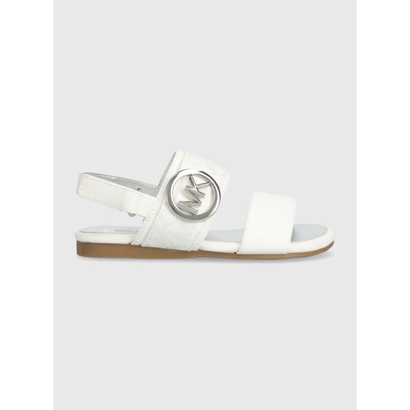 Dětské sandály Michael Kors bílá barva
