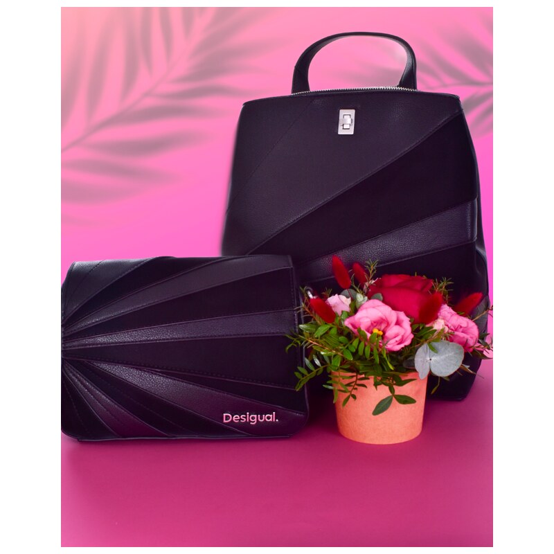 Dámská kabelka DESIGUAL 24SAXP43 2000 BAG_MACHINA Phuket MINI 2000 BLACK