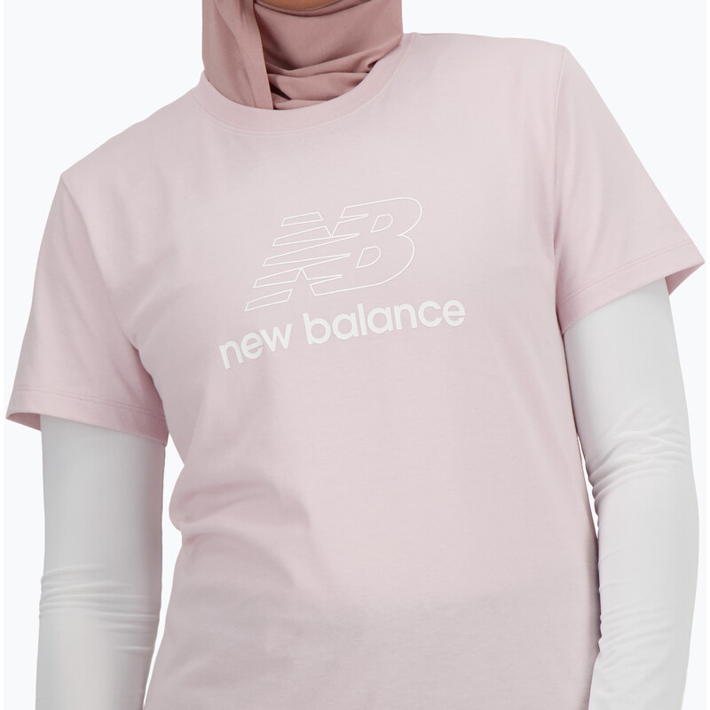 Dámské tričko New Balance Script Tee stonepin