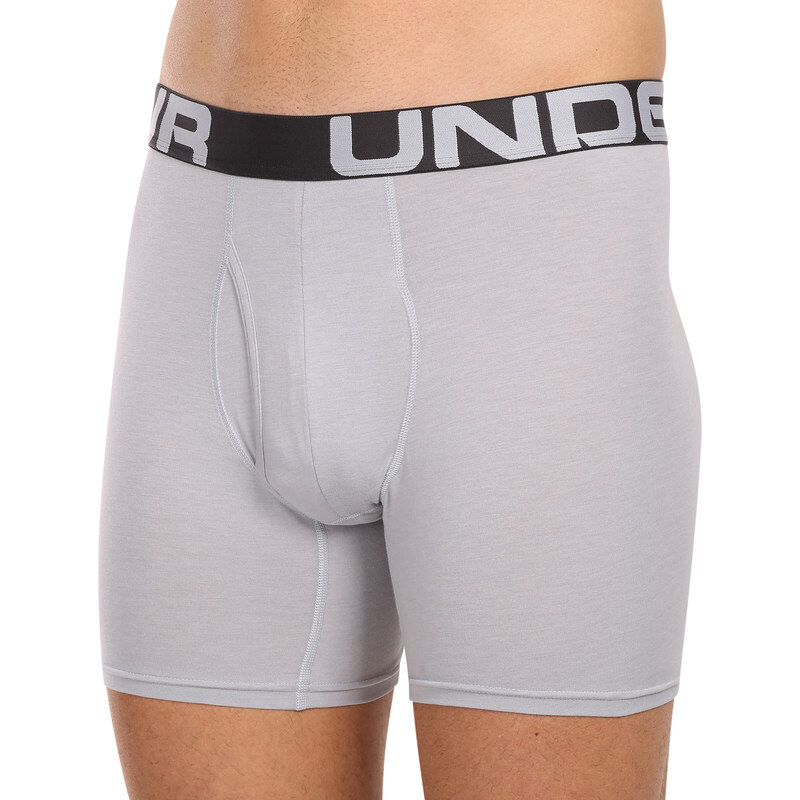 3PACK pánské boxerky Under Armour nadrozměr vícebarevné (1363617 400) 4