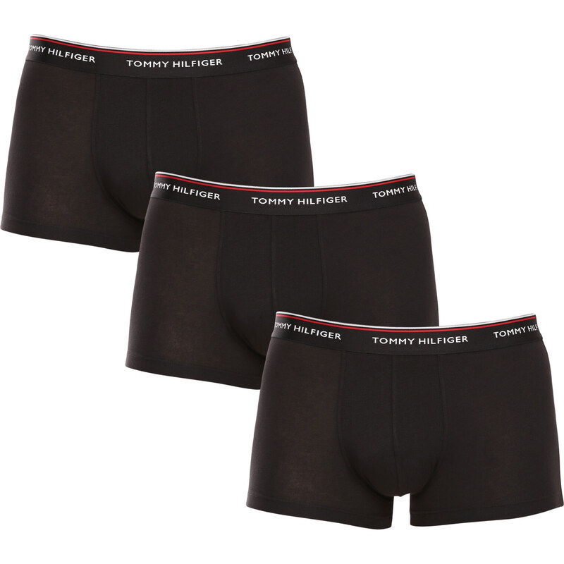 3PACK pánské boxerky Tommy Hilfiger černé (1U87903841 990)