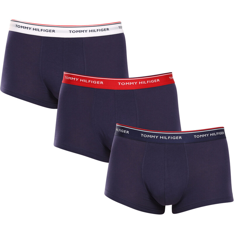 3PACK pánské boxerky Tommy Hilfiger tmavě modré (1U87903841 904)