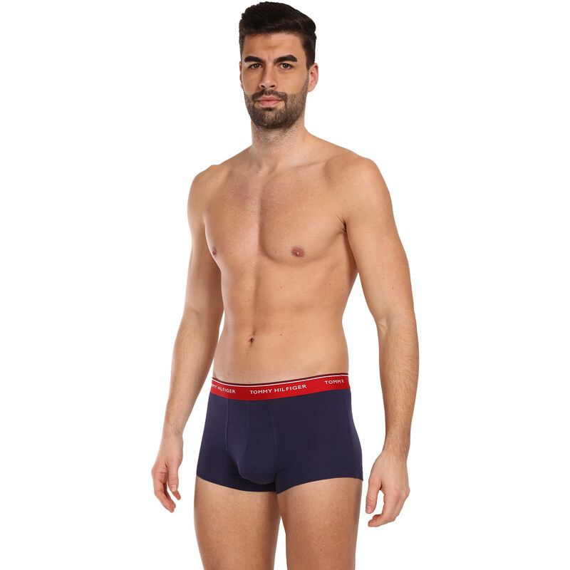 3PACK pánské boxerky Tommy Hilfiger tmavě modré (1U87903841 904)