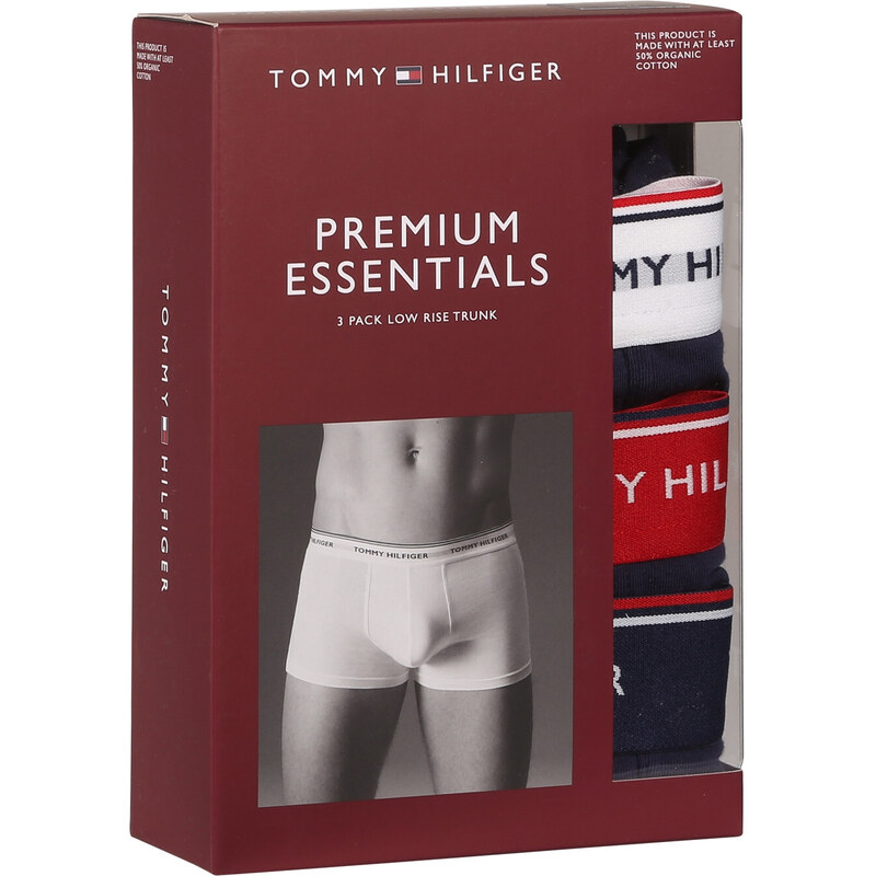 3PACK pánské boxerky Tommy Hilfiger tmavě modré (1U87903841 904)