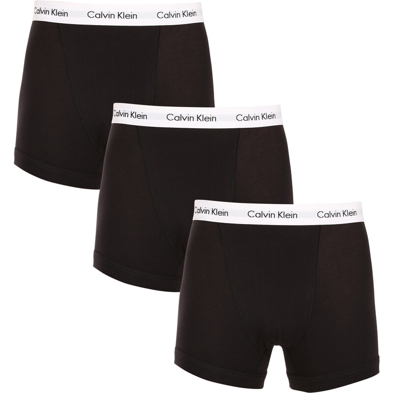 3PACK pánské boxerky Calvin Klein černá (U2662G-001)