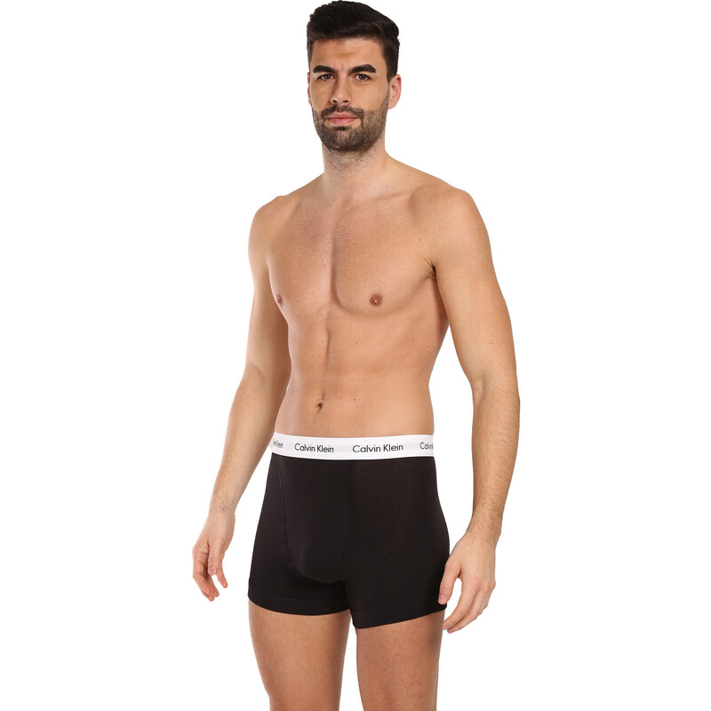 3PACK pánské boxerky Calvin Klein černá (U2662G-001)