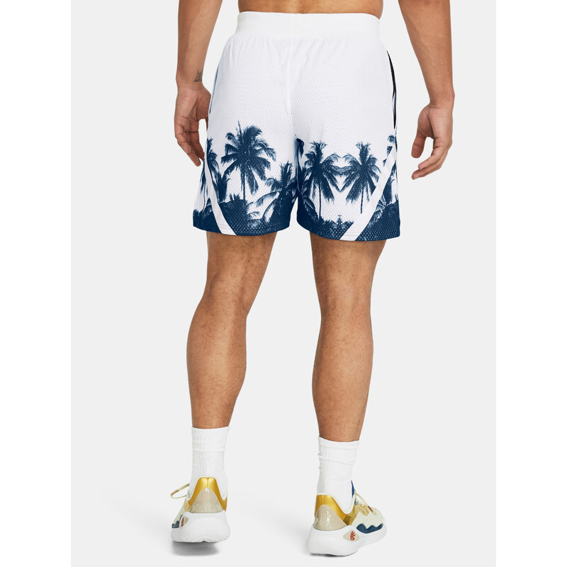 Under Armour Kraťasy Curry Mesh Short 3-BLU - Pánské