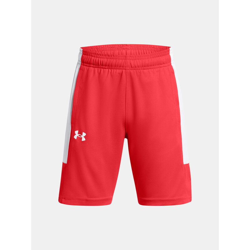 Under Armour Kraťasy UA Baseline Short-RED - Kluci