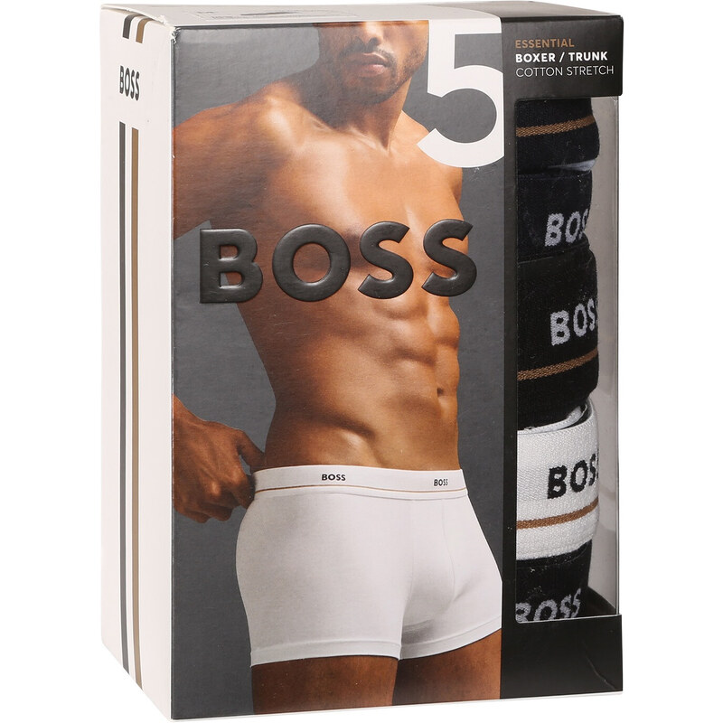 5PACK pánské boxerky BOSS vícebarevné (50514909 984)