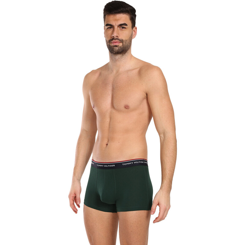 3PACK pánské boxerky Tommy Hilfiger vícebarevné (1U87903842 0XW)