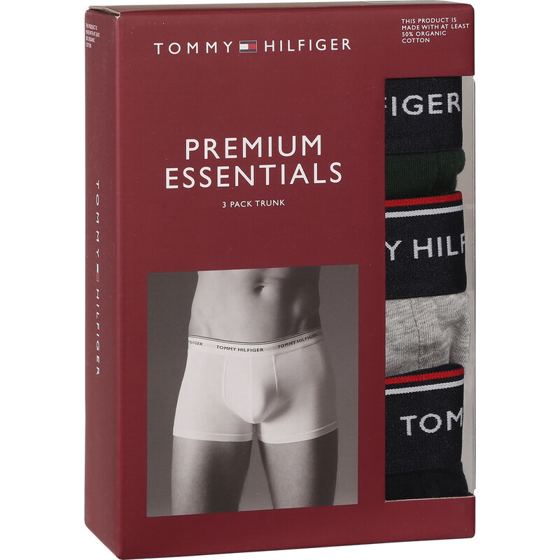 3PACK pánské boxerky Tommy Hilfiger vícebarevné (1U87903842 0XW)