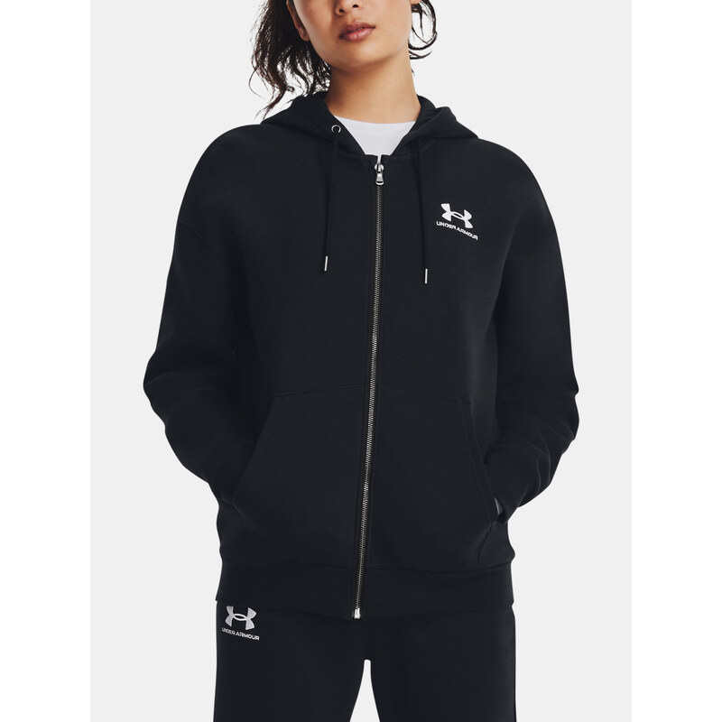 Under Armour MMikina Essential Fleece FZ-BLK - Dámské