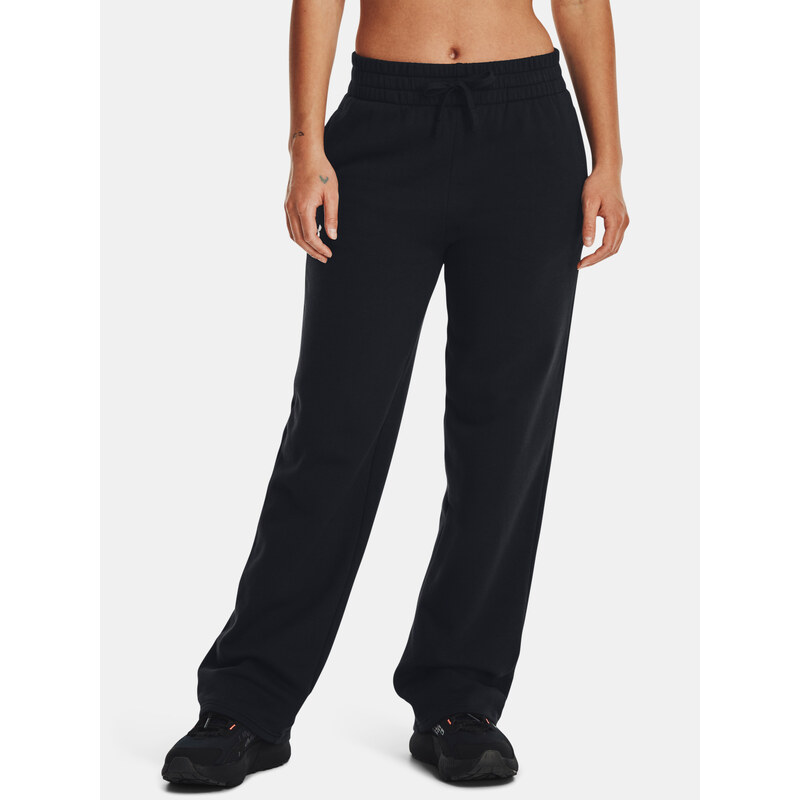 Under Armour Sportovní kalhoty UA Rival Flc Straight Pant-BLK - Dámské 90057193