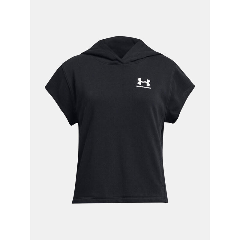 Under Armour Mikina UA G Rival Try SS Cut Hdy-BLK - Holky