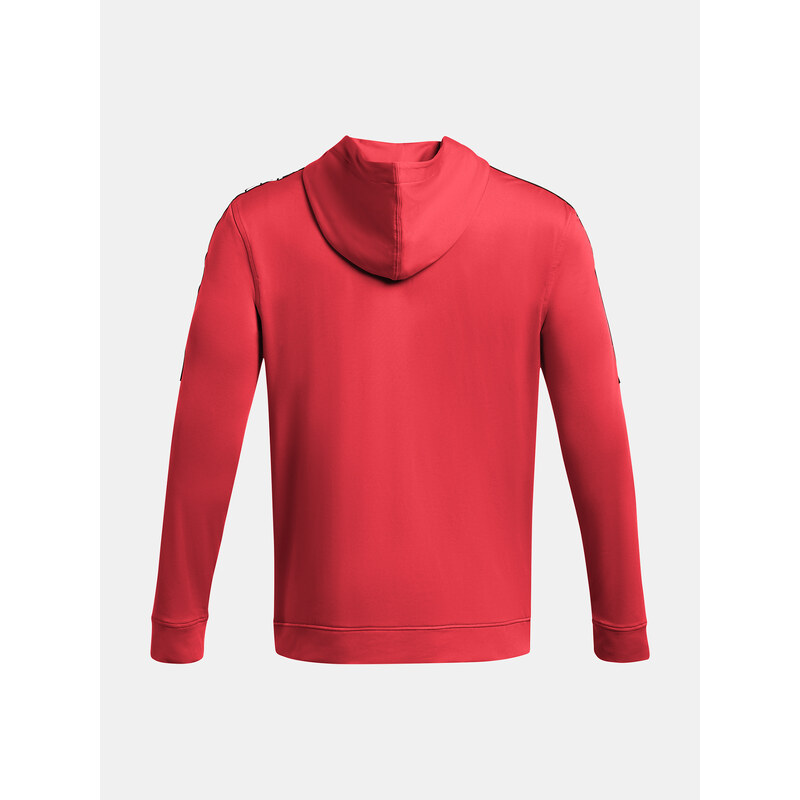 Under Armour Mikina UA Playoff Hoodie-RED - Pánské