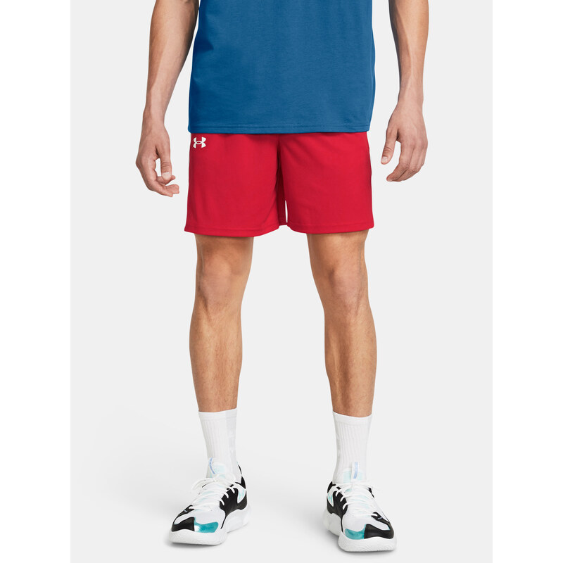 Under Armour Kraťasy UA Baseline Short-RED - Pánské