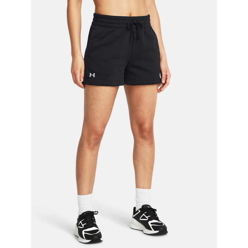 Under Armour Kraťasy Rival Fleece Short-BLK - Dámské