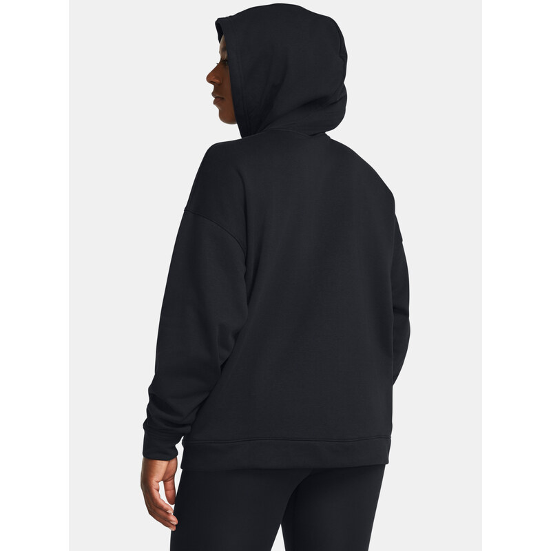 Under Armour Mikina UA Rival Terry OS FZ Hooded-BLK - Dámské