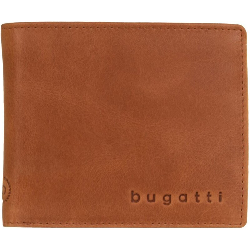 Bugatti Pánská kožená peněženka VOLO 49218207 koňak