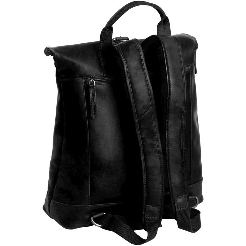 The Chesterfield Brand Rolovací dámský kožený batoh DALI C58.017700 černý