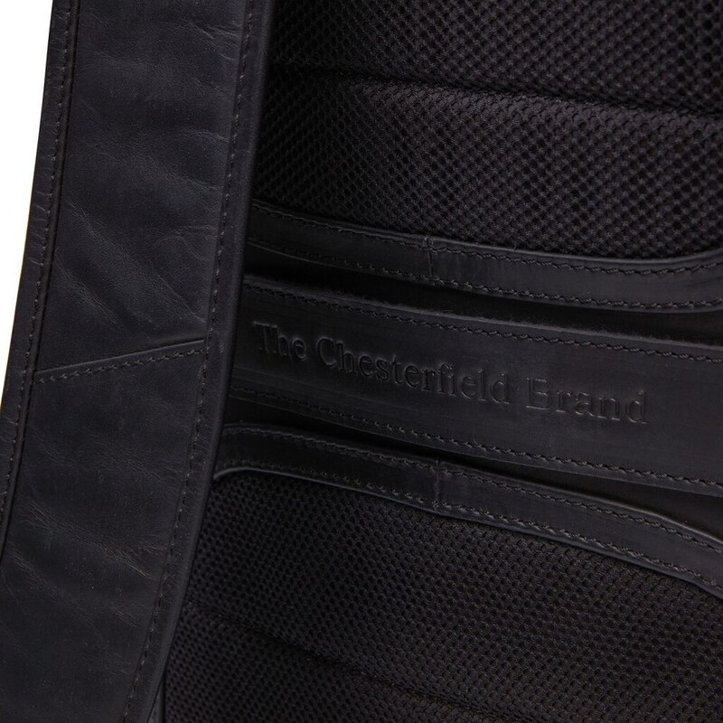 The Chesterfield Brand kožený batoh na notebook Bangkok černý