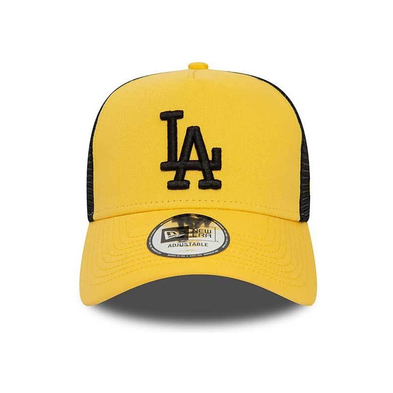 kšiltovka New Era 940 Af Trucker cap LA Dodgers League Essential Yellow