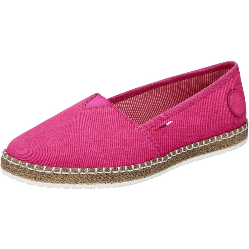 Rieker Espadrilky pink