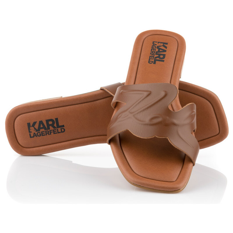 PANTOFLE KARL LAGERFELD BRIO SIGNATURE SLIDE