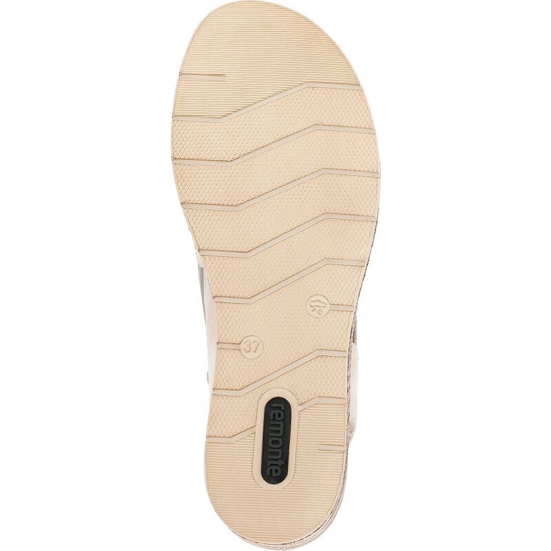 RIEKER Dámské sandály REMONTE D3075-60 béžová