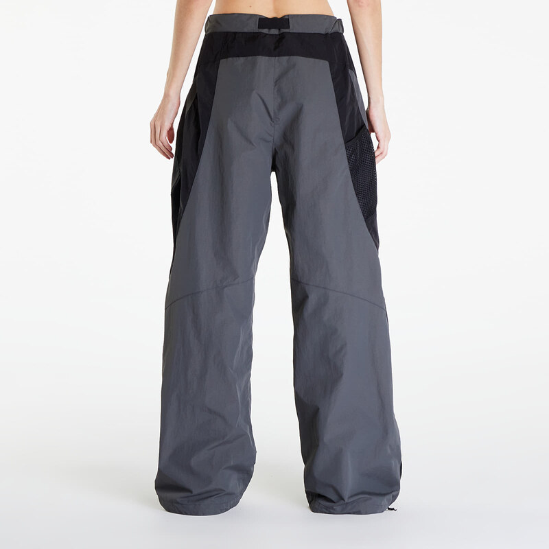 Dámské šusťákové kalhoty Reebok Wide Leg Pants Lava Grey