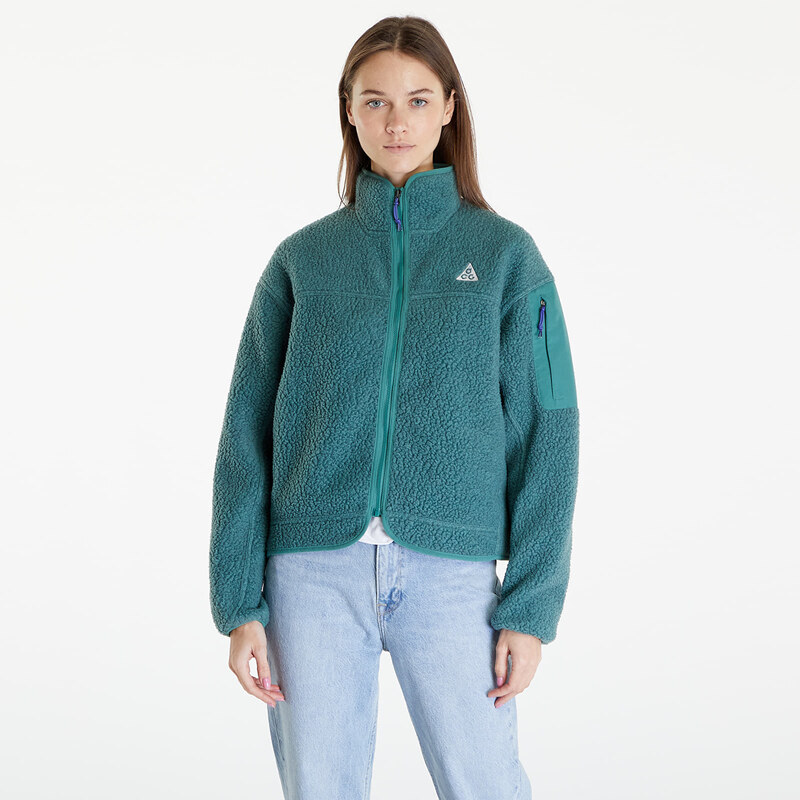 Dámská bunda Nike ACG "Arctic Wolf" Polartec Women's Oversized Fleece Full-Zip Jacket Bicoastal/ Bicoastal/ Summit White