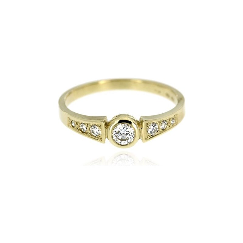 Zlatnictví U Kostela Diamantový prsten 36243