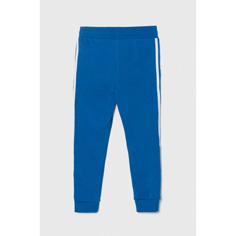 Dětské tepláky adidas Originals TREFOIL PANTS s aplikací